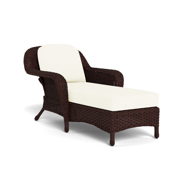 Sea Pines Chaise Lounge - Java - Canvas Natural