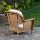 Sea Pines Chair & Side Table Bundle - Mojave - Canvas Natural