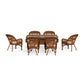 Portside 7Pc Dining Set  (6 chairs, 66" dining table) - Amber - Sand