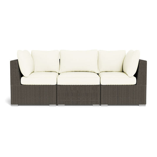 Melbourne 3-Piece Sofa, Driftwood and Canvas Natural