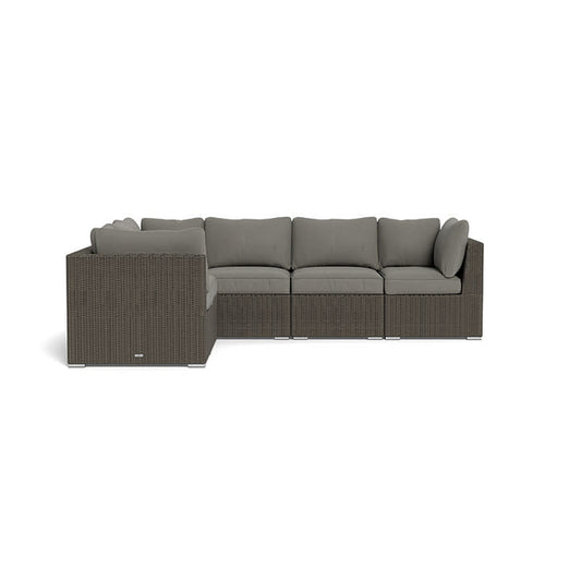 Melbourne 6-Piece Sectional Sofa, Driftwood and Charcoal