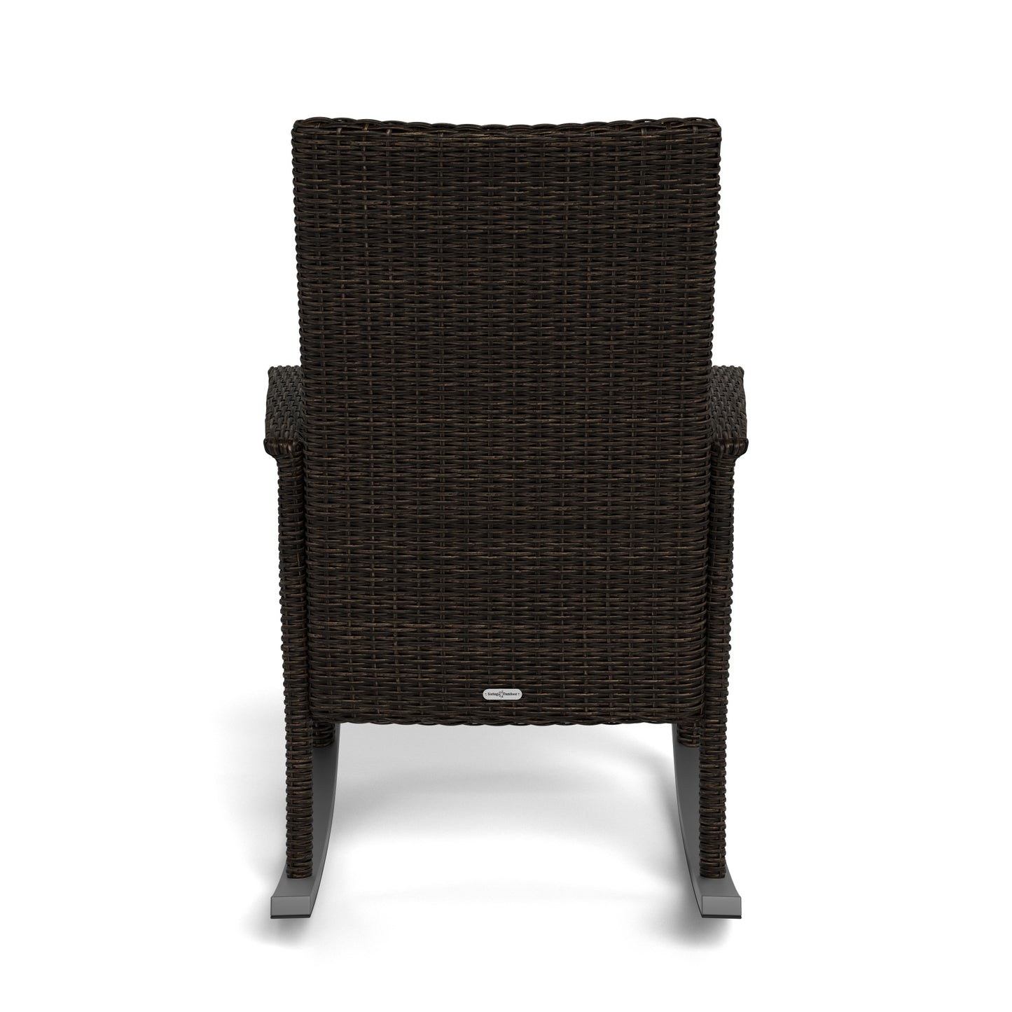 Bayview 3 Piece Rocking Chair Set ( 2 rockers, 1 side table) - Pecan