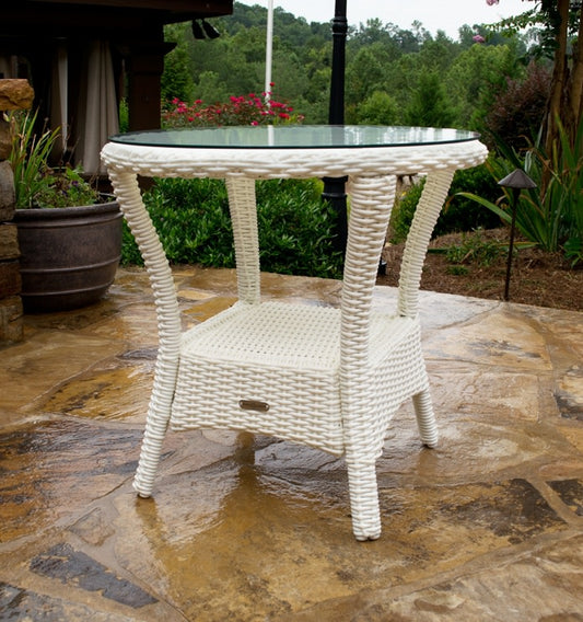 BAYVIEW - SIDE TABLE - MAGNOLIA WHITE