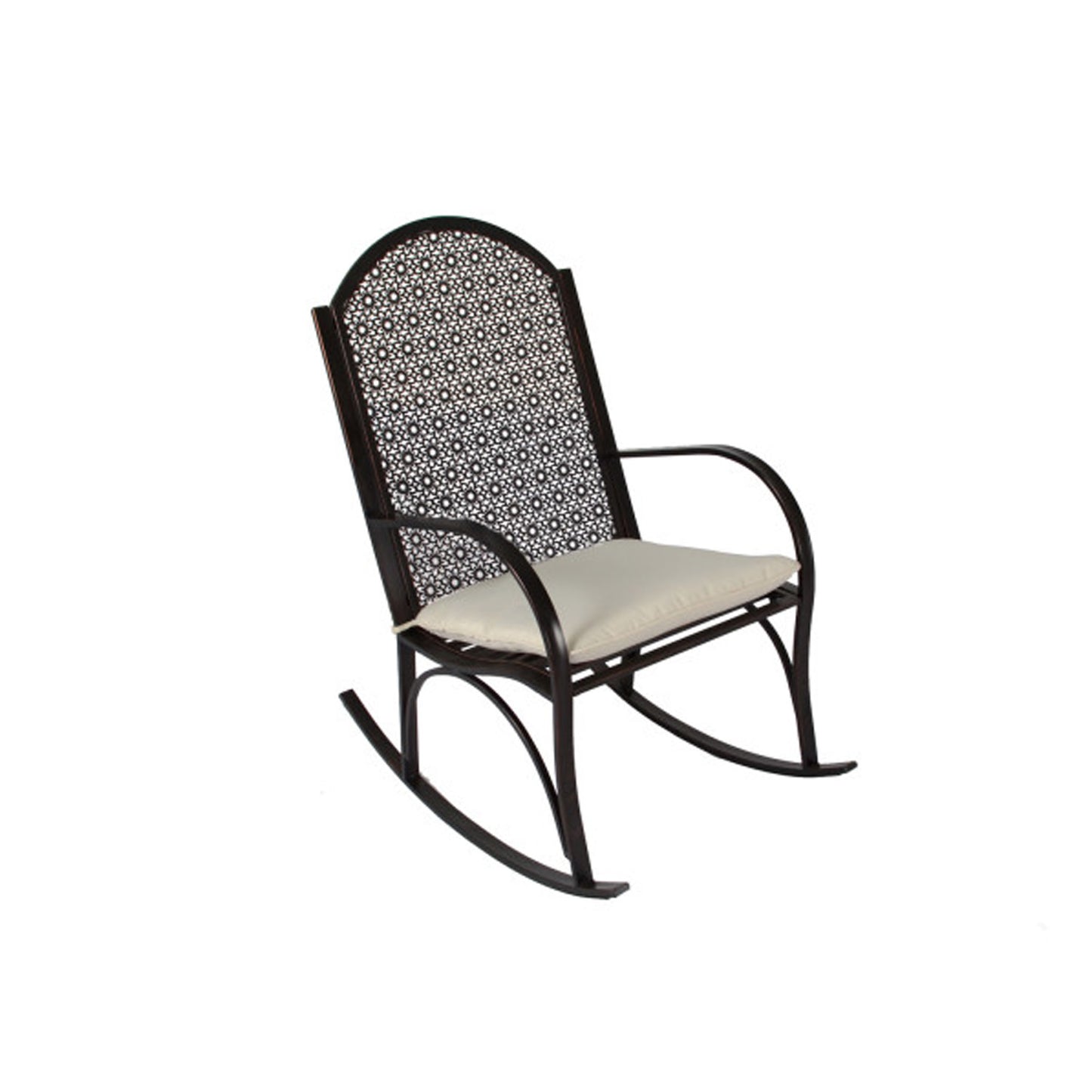 Garden Rocker - 2Pc Set (1 rocker, 1 side table)