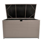 Large Outdoor Wicker Storage Deck Box - Sandstone