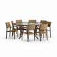 Maracay 9-Piece Dining Set (extra large octagonal dining table, 8 chairs)