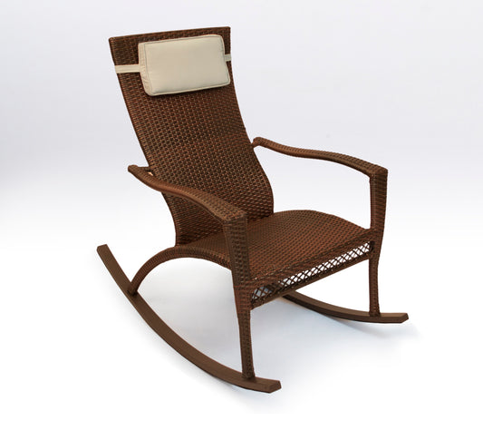 Maracay Rocking Chair (plus head cushion) - Tree Bark/Tuscan Lorne