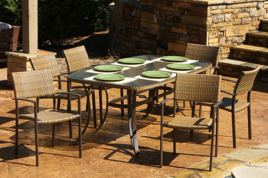 Maracay 7-Piece Dining Set (rectangular dining table, 6 chairs)