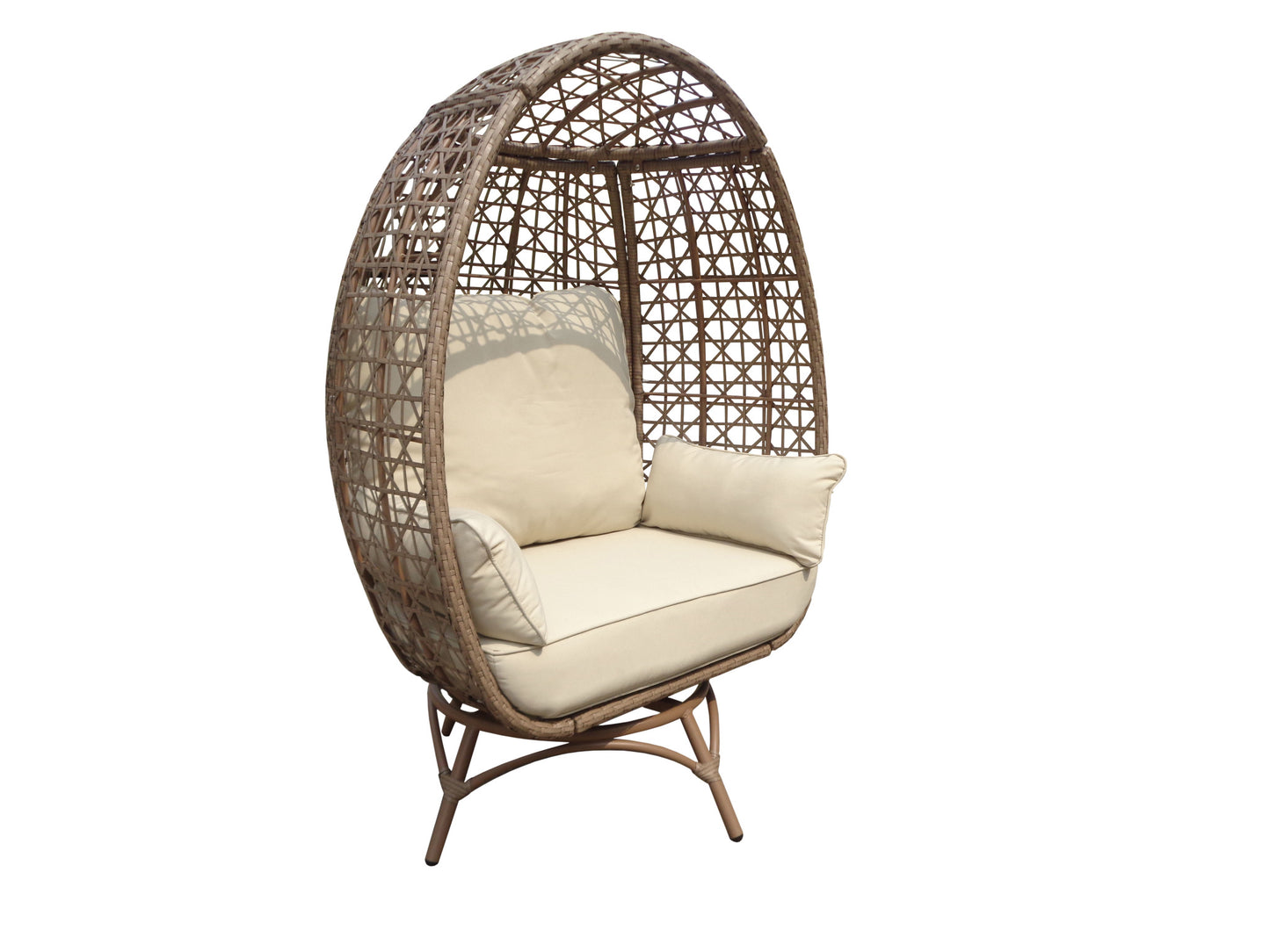 Rio Vista Swivel Egg Chair – Sandstone