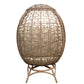 Rio Vista Swivel Egg Chair with Side Table