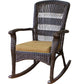 PORTSIDE 3888 - PLANTATION ROCKER w/ aluminum runners - DARK ROAST