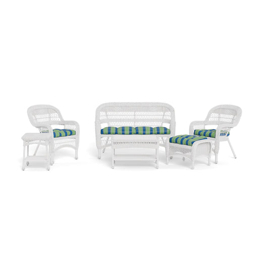 Portside 6Pc Seating Set - WHITE - Haliwell Caribbean