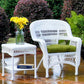 Portside 6Pc Seating Set ~ WHITE ~ Montileaf/Husk Hunter