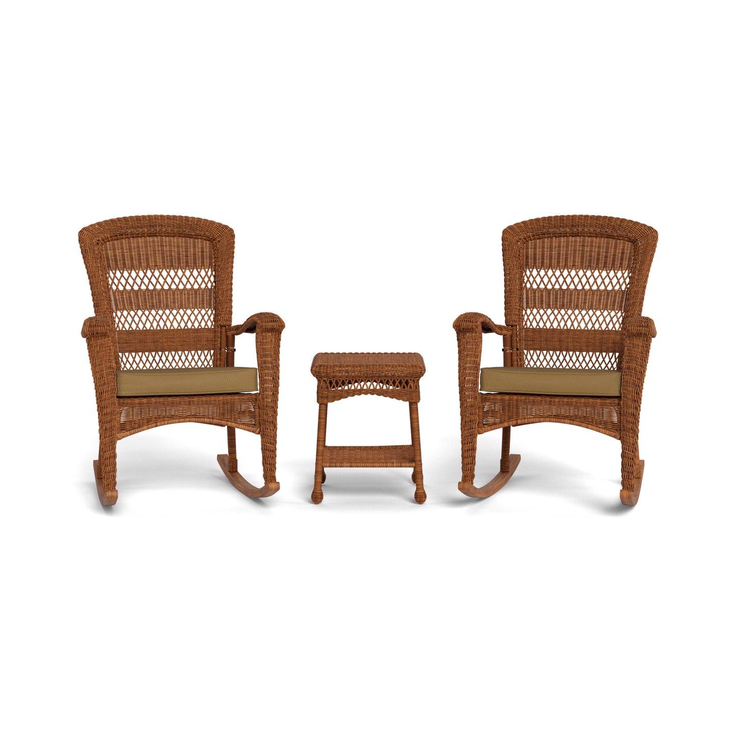 PORTSIDE 3PC PLANTATION ROCKER SET - Amber