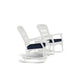 PORTSIDE 3PC PLANTATION ROCKER SET - White