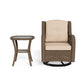 Rio Vista 2-Pc Chair & Table - Sandstone