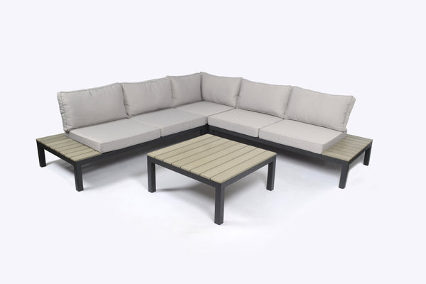 Lakeview 4Pc Sectional Seating  << FRAMES AND GRAY SLIPS >>