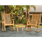 Jakarta 3Pc Teak Rocker Set