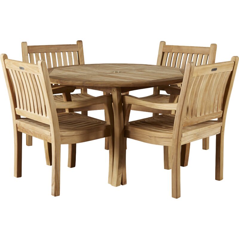 5Pc Jakarta Teak Dining Set