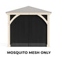 10 x 10 Meridian Mosquito Mesh Kit by Yardistry