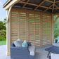 10 ft. Meridian Privacy Wall by Yardistry