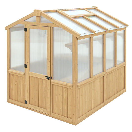 6.7 ft. x 7.8 ft. Meridian Greenhouse