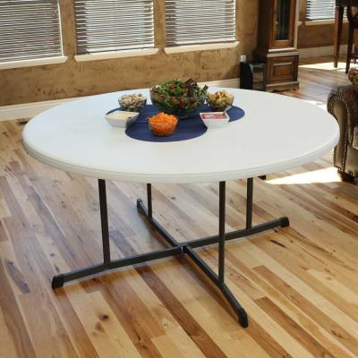 Lifetime 60-Inch Round Fold-In-Half Table (Commercial)