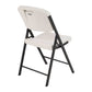 Lifetime Classic Folding Chair (Commercial) - Almond