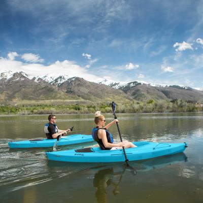Lifetime Payette 98 Sit-In Kayak (Paddle Included)