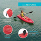 Lifetime Hydros 85 Sit-On-Top Kayak (Paddle Included)