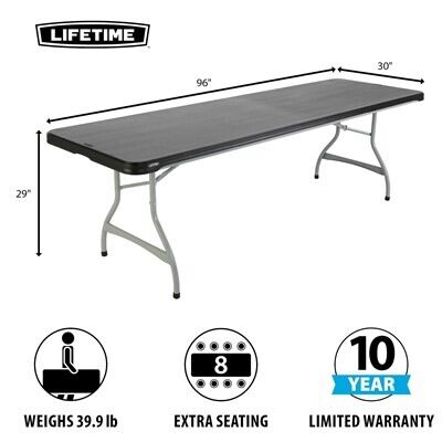 Lifetime 8-Foot Nesting Table (Commercial)