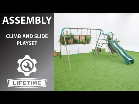 Lifetime Climb & Slide Playset