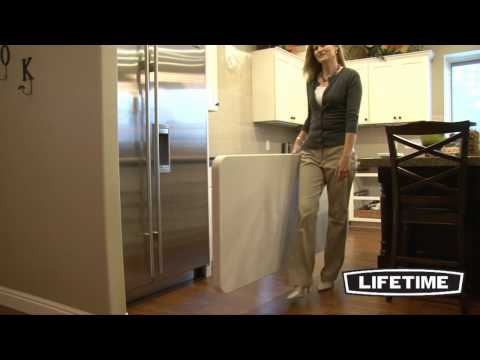 Lifetime 6-Foot Folding Table (Commercial) - White Granite