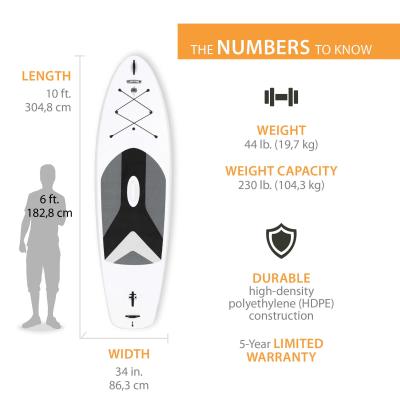 Lifetime Horizon 100 Stand-Up Paddleboard (Paddle Included)