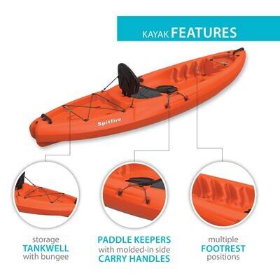 Lifetime Spitfire 9 Sit-On-Top Kayak