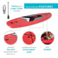 Lifetime Horizon 100 Stand-Up Paddleboard - 2 Pack (Paddles Included)