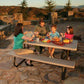 Lifetime 6-Foot Classic Folding Picnic Table - Putty