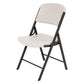 Lifetime Classic Folding Chair (Commercial) - Almond