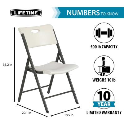 Lifetime Contemporary Folding Chair - (Commercial)