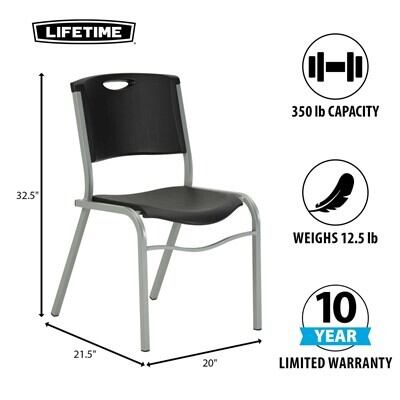 Lifetime Stacking Chair (Commercial)