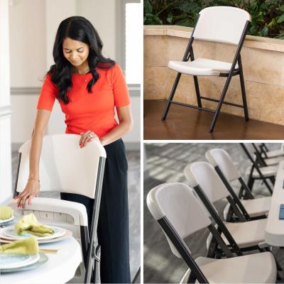 Lifetime Classic Folding Chair (Commercial) - Almond