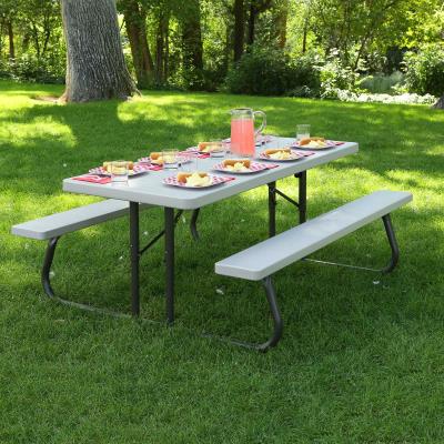 Lifetime 6-Foot Classic Folding Picnic Table - Putty