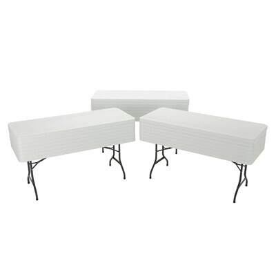 Lifetime 6-Foot Folding Table (Commercial) - White Granite