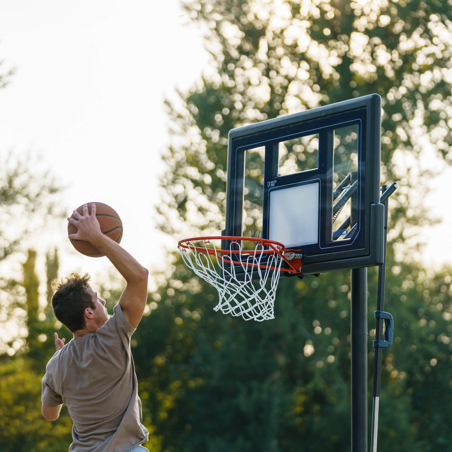 Lifetime Adjustable Portable Basketball Hoop (50-Inch Polycarbonate)