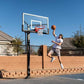 Lifetime Mammoth Bolt Down Basketball Hoop (60-Inch Tempered Glass)