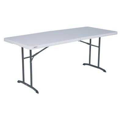 Lifetime 6-Foot Fold-In-Half Table - 2 Pack (Commercial)