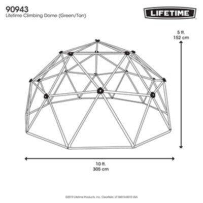 Lifetime 60-Inch Climbing Dome