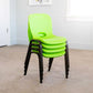 Lifetime Childrens Stacking Chair (Essential) - Lime Green