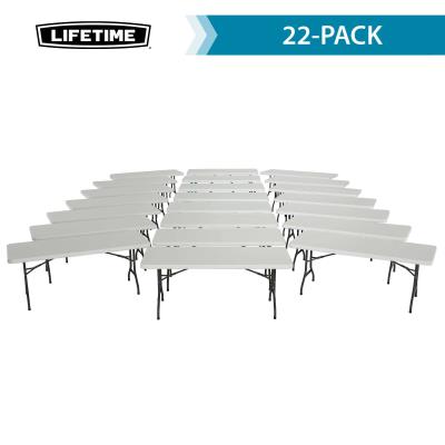 Lifetime 6-Foot Folding Table (Commercial) - White Granite