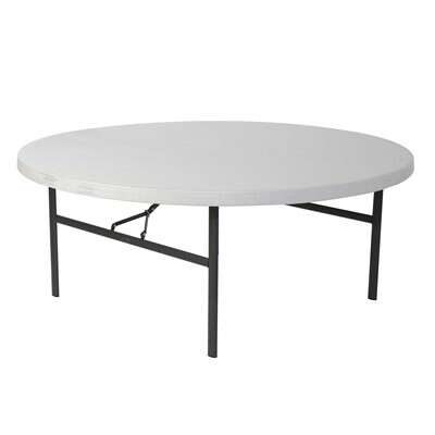 Lifetime (12) 72-Inch Round Tables and (120) Chairs Combo (Commercial)